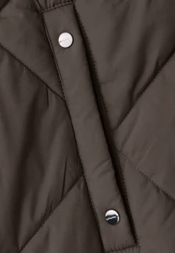 Veste longue matelassée