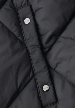Veste longue matelassée