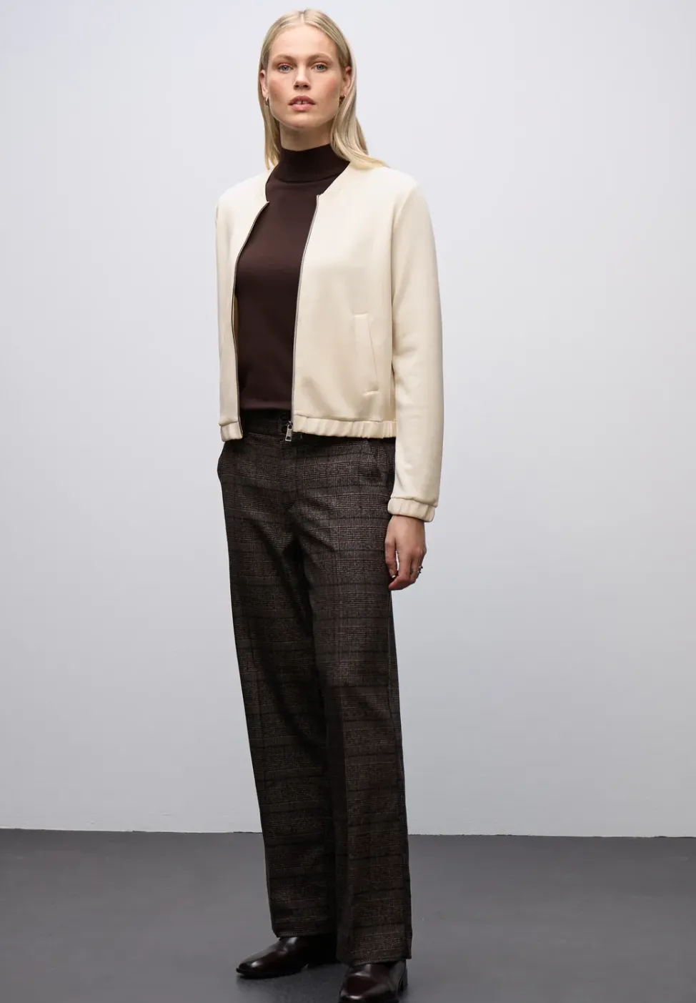 Veste look soie