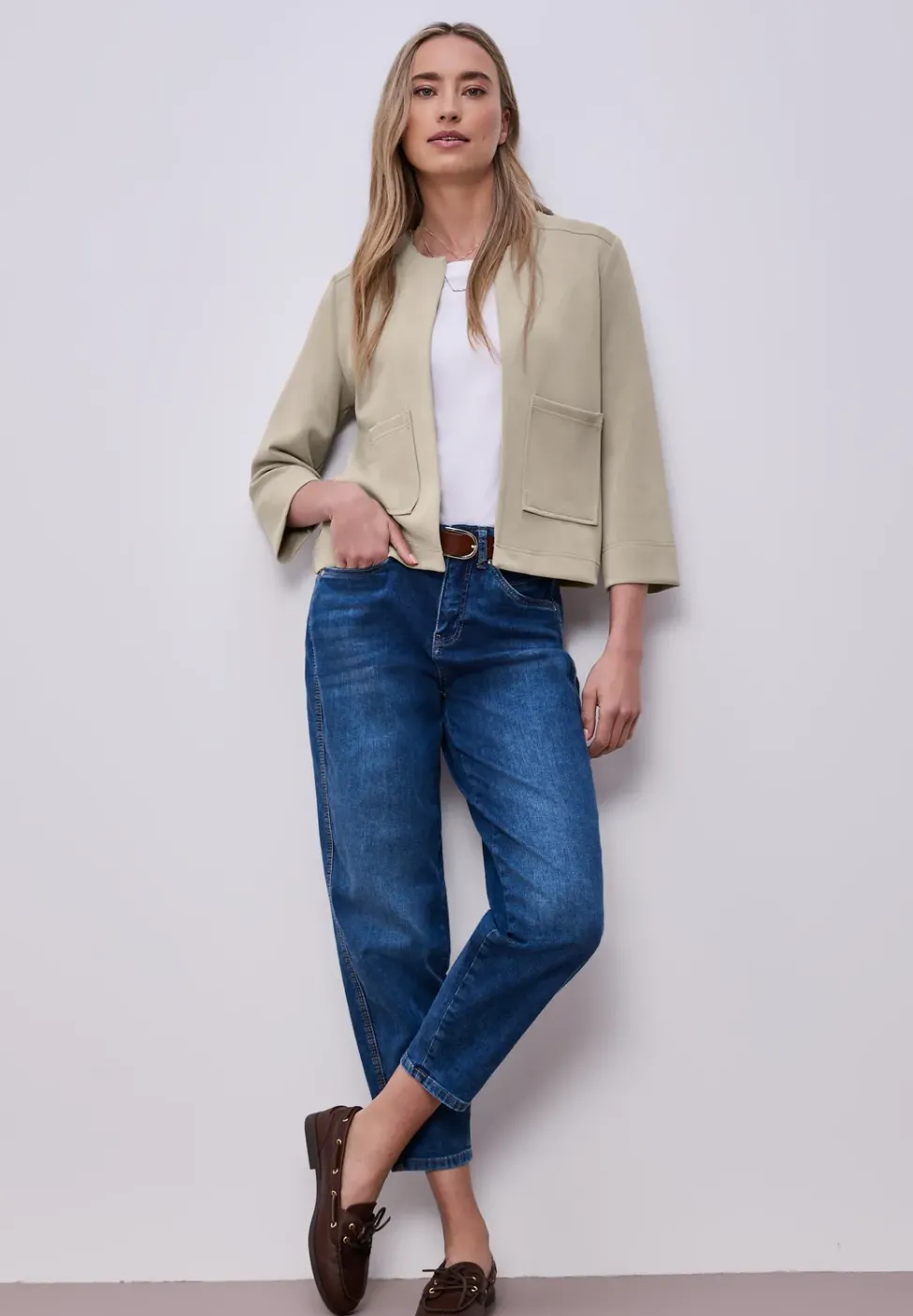 Veste look soie