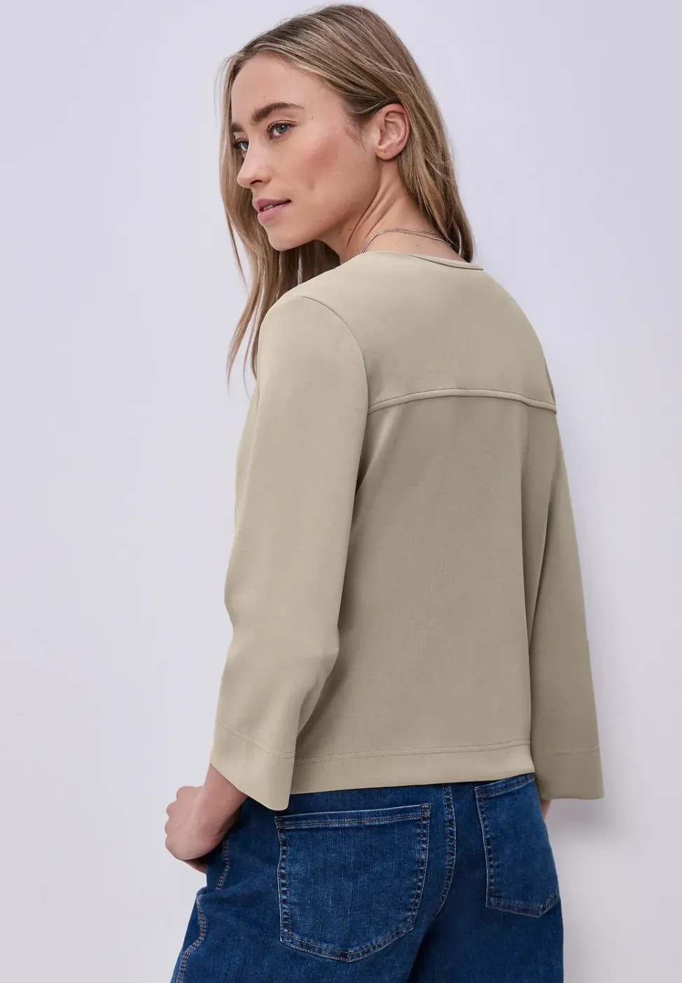 Veste look soie