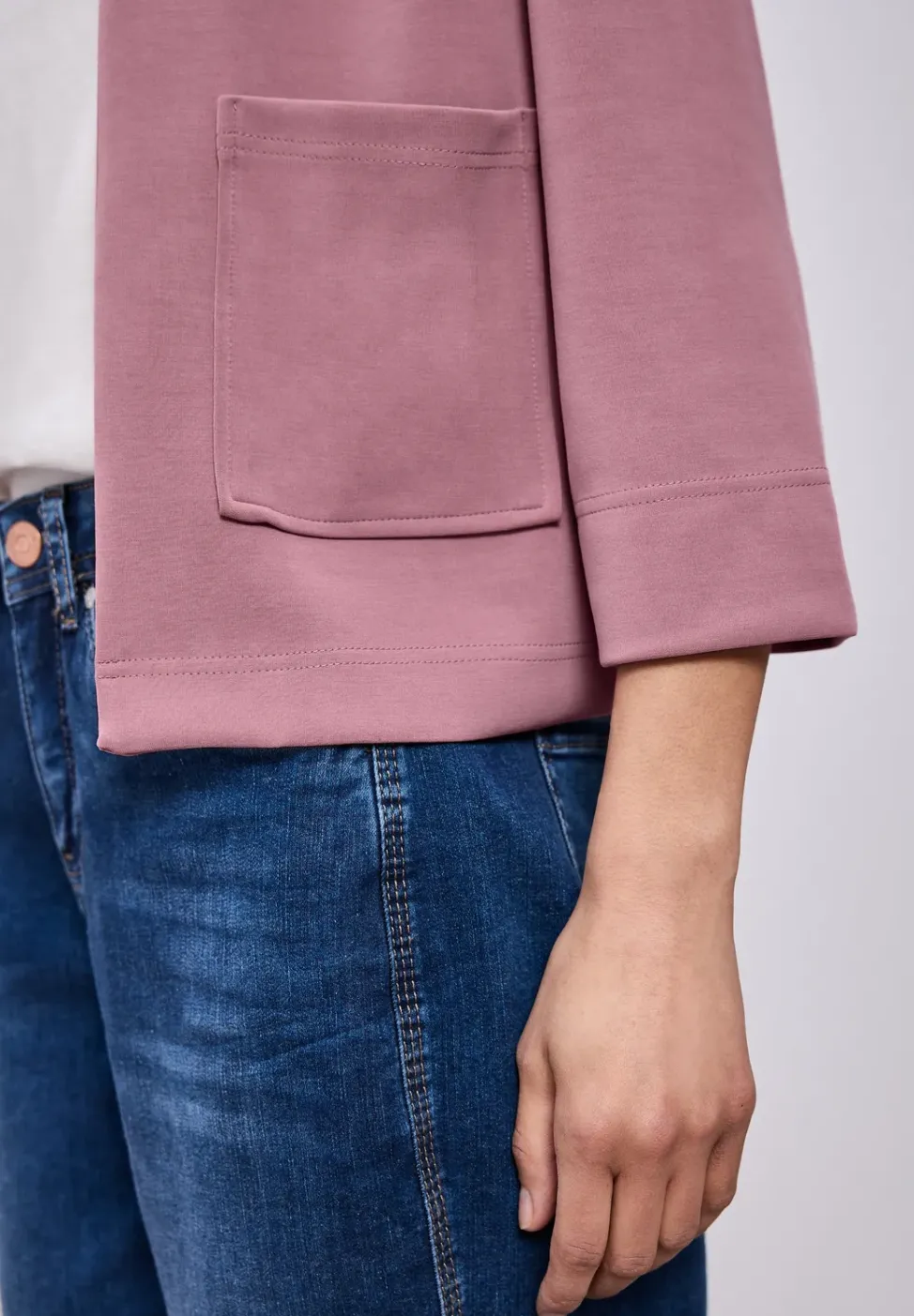 Veste look soie