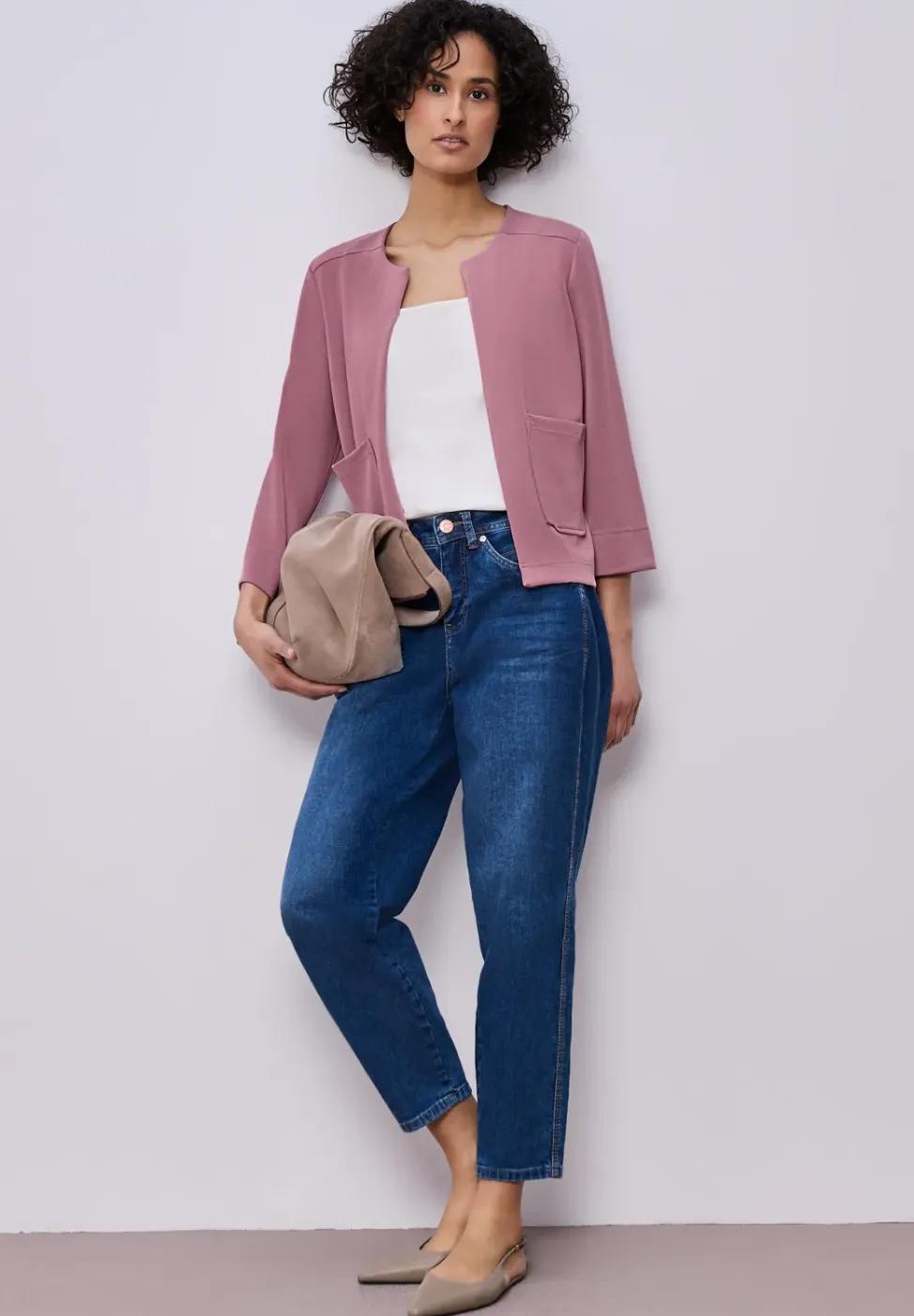 Veste look soie