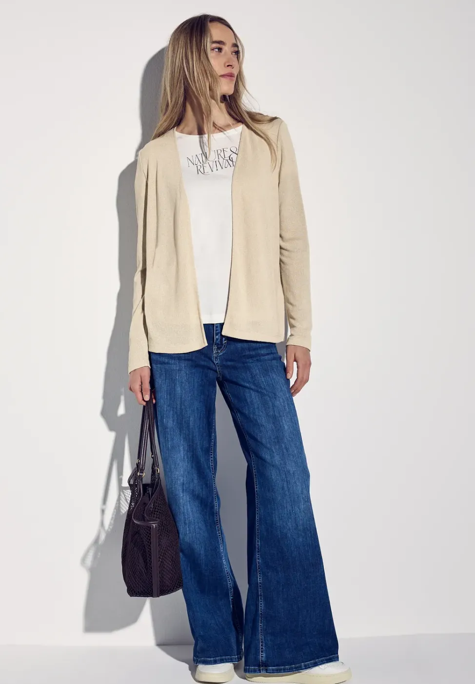 Veste look tricot