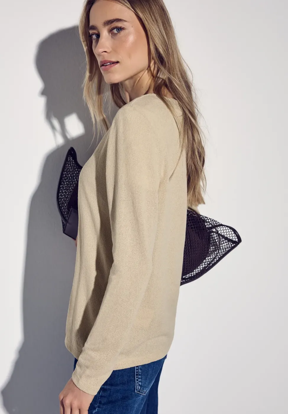 Veste look tricot