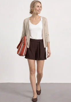 Veste à manches 3/4, coupe ouverte