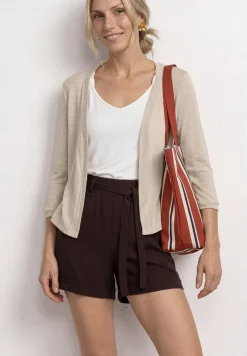 Veste à manches 3/4, coupe ouverte