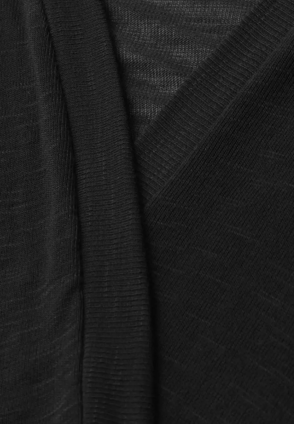 Veste à manches 3/4, coupe ouverte