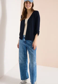Veste à manches 3/4 en tricot