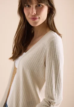 Veste à manches 3/4 en tricot