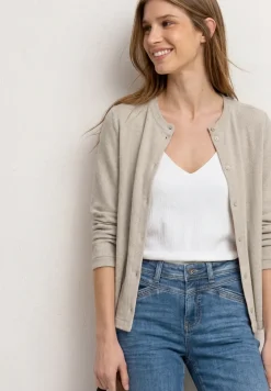 Veste à manches 3/4 en tricot