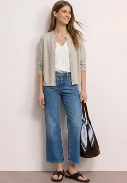 Veste à manches 3/4 en tricot