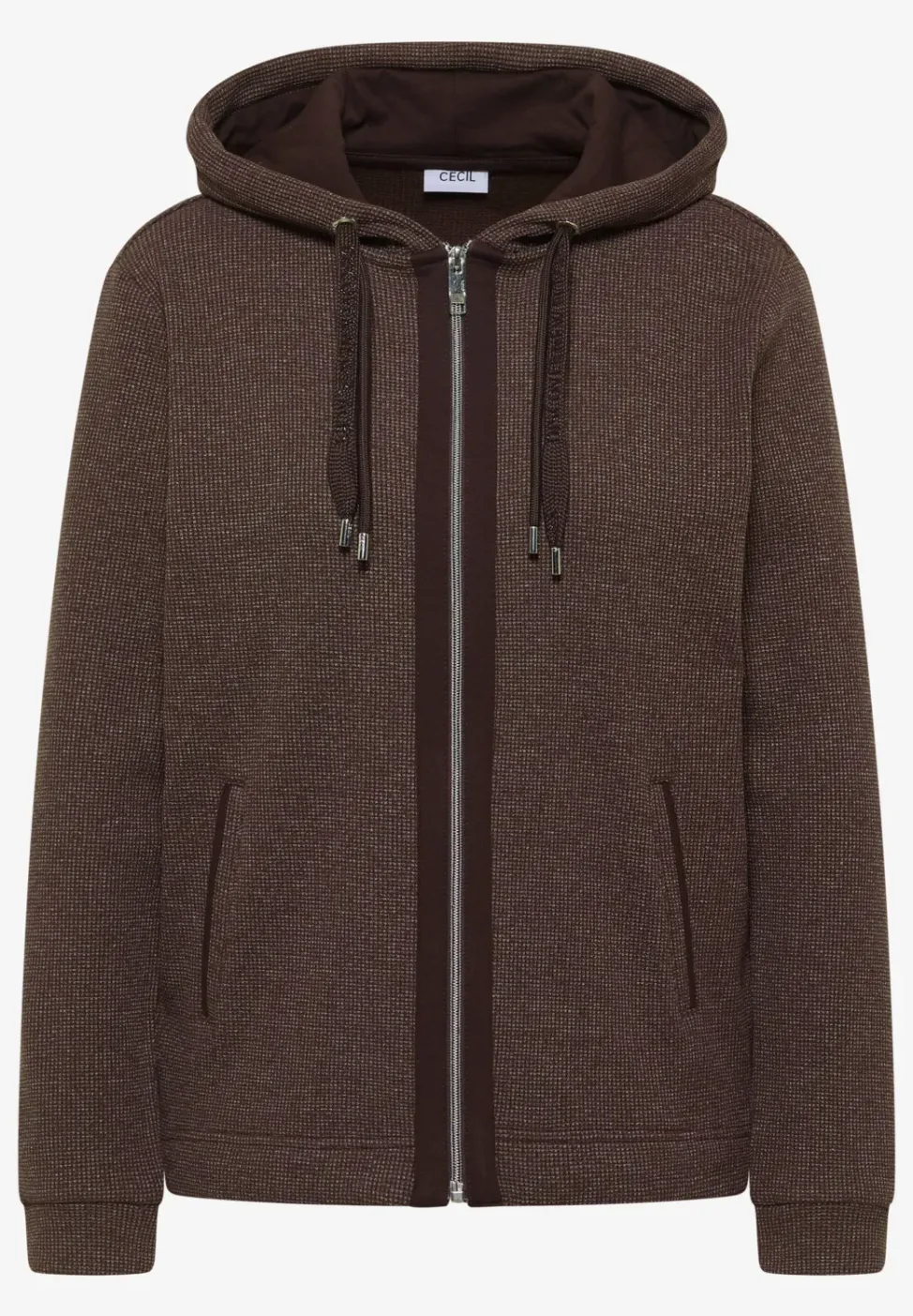 Veste à manches longues avec capuche et poches