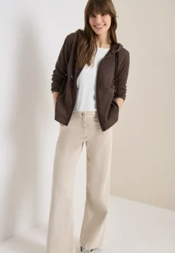 Veste à manches longues avec capuche et poches