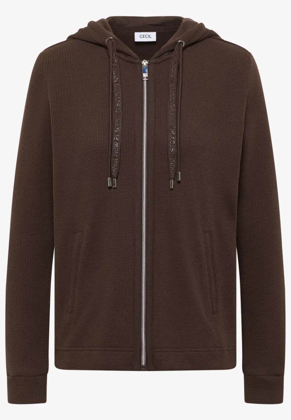 Veste à manches longues avec capuche et poches