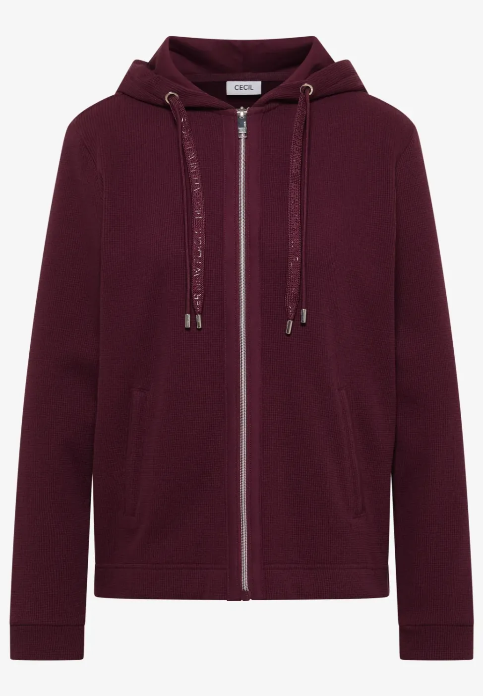 Veste à manches longues avec capuche et poches