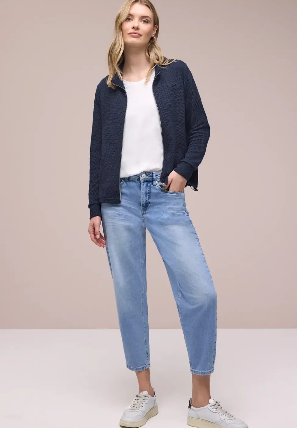 Veste à manches longues avec Turtle Neck