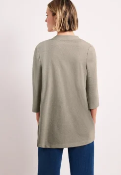 Veste à manches longues, coupe allongée