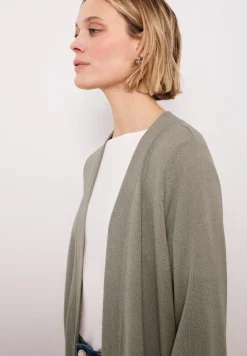 Veste à manches longues, coupe allongée