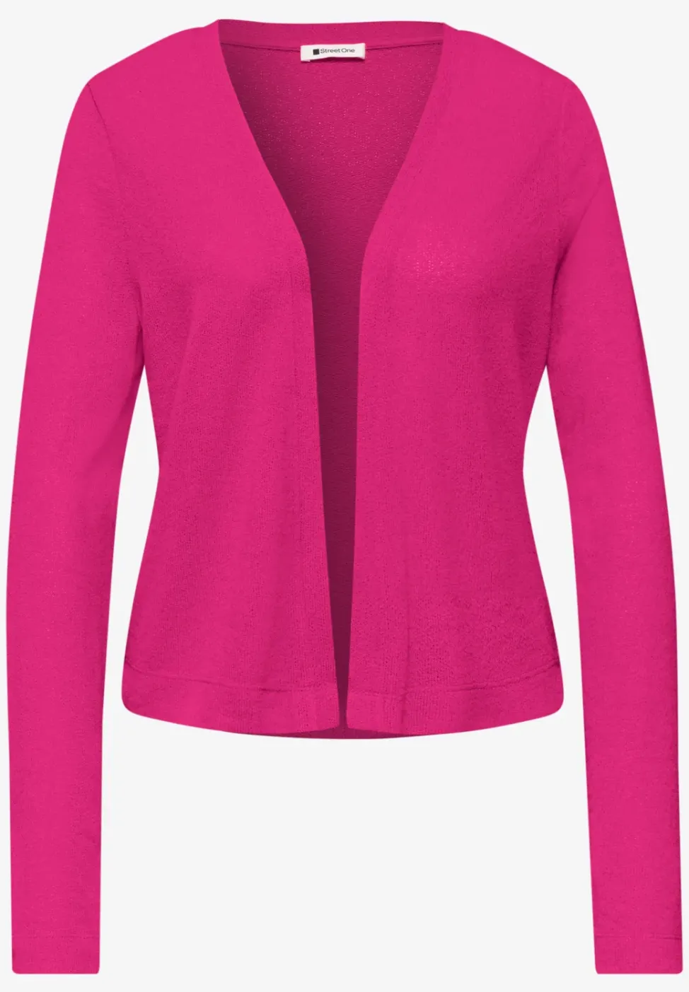 Veste à manches longues, coupe ouverte