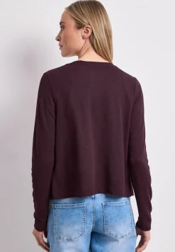 Veste à manches longues, coupe ouverte