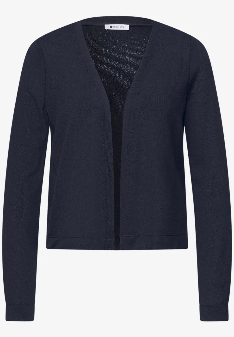 Veste à manches longues, coupe ouverte