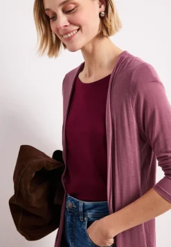 Veste à manches longues, coupe ouverte