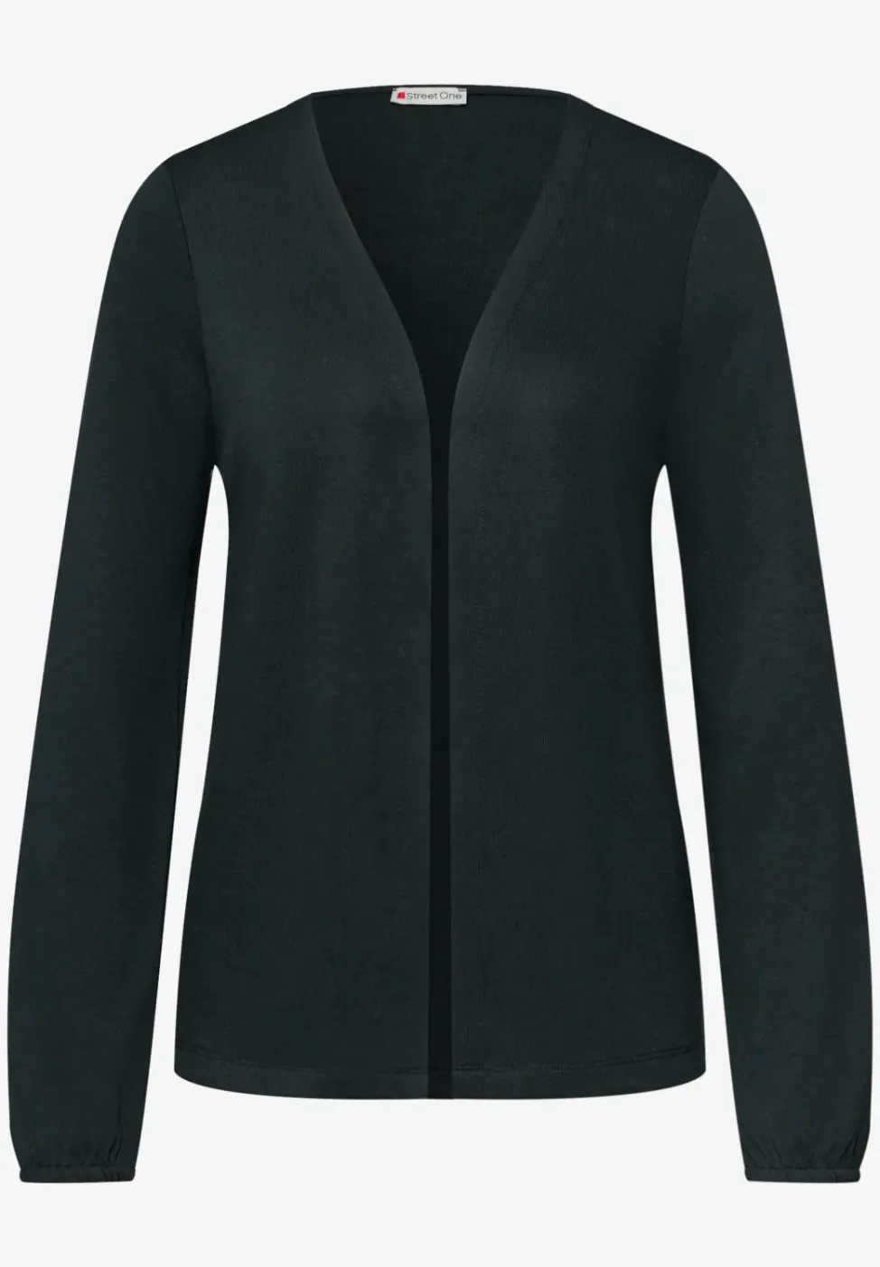 Veste à manches longues, coupe ouverte