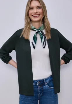 Veste à manches longues, coupe ouverte