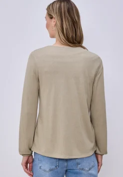 Veste à manches longues, coupe ouverte