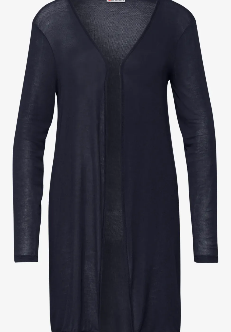 Veste à manches longues, coupe ouverte