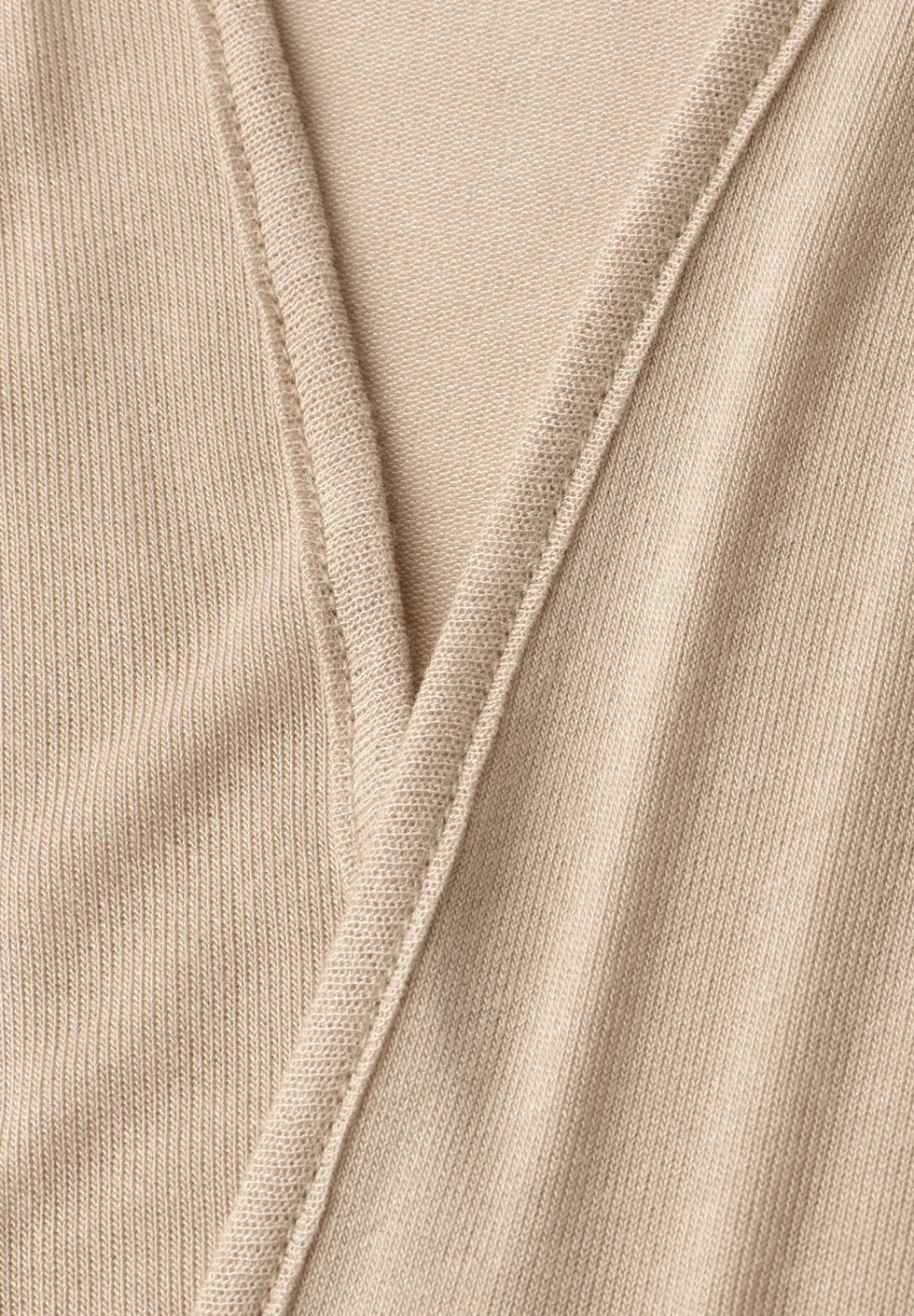 Veste à manches longues, coupe ouverte