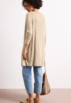 Veste à manches longues, coupe ouverte