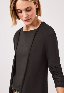 Veste à manches longues, coupe ouverte