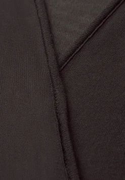 Veste à manches longues, coupe ouverte
