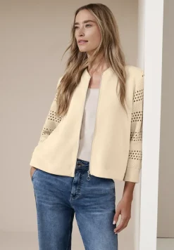 Veste à manches longues en look soie