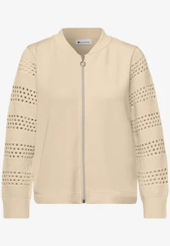 Veste à manches longues en look soie