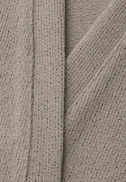 Veste à manches longues en look tricot