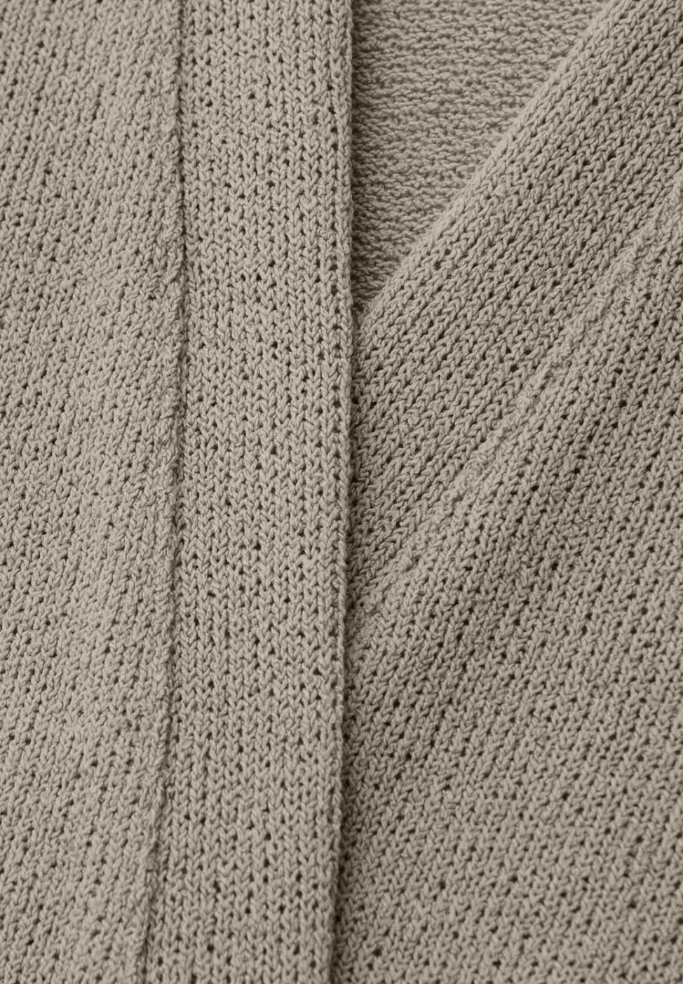 Veste à manches longues en look tricot