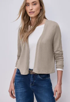 Veste à manches longues en look tricot
