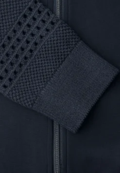Veste à manches longues en look soie