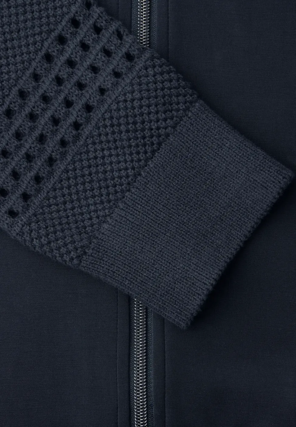 Veste à manches longues en look soie