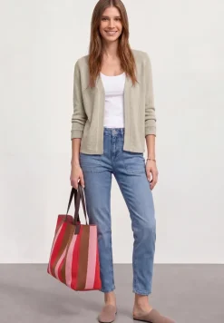 Veste à manches longues en look tricot