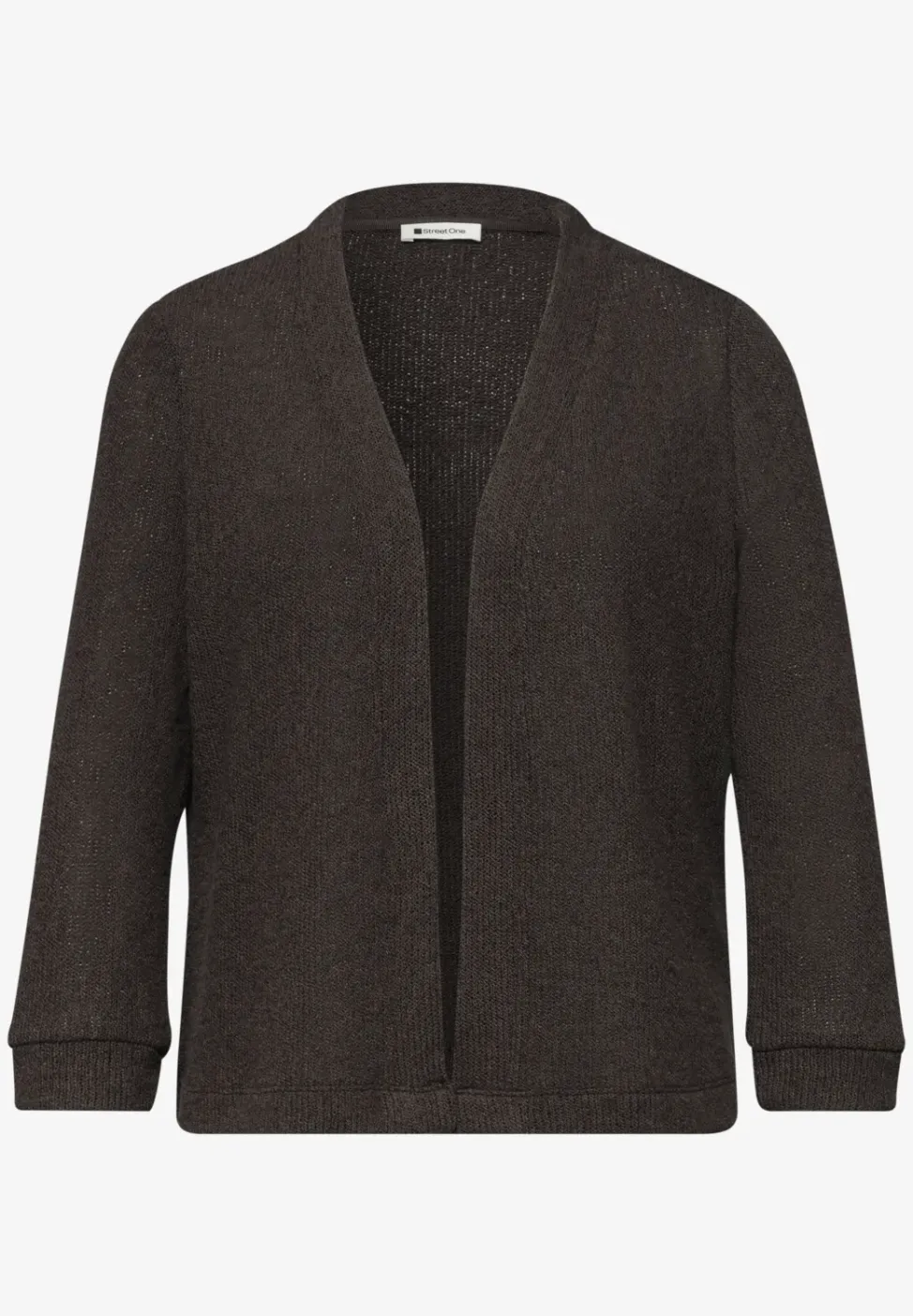 Veste à manches longues en look tricot