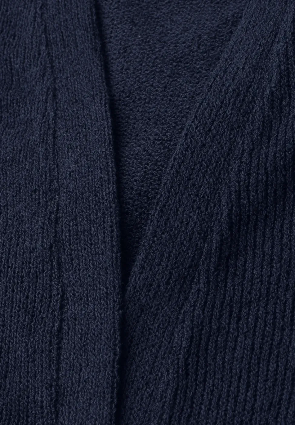Veste à manches longues en look tricot