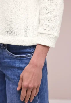 Veste à manches longues en look tricot