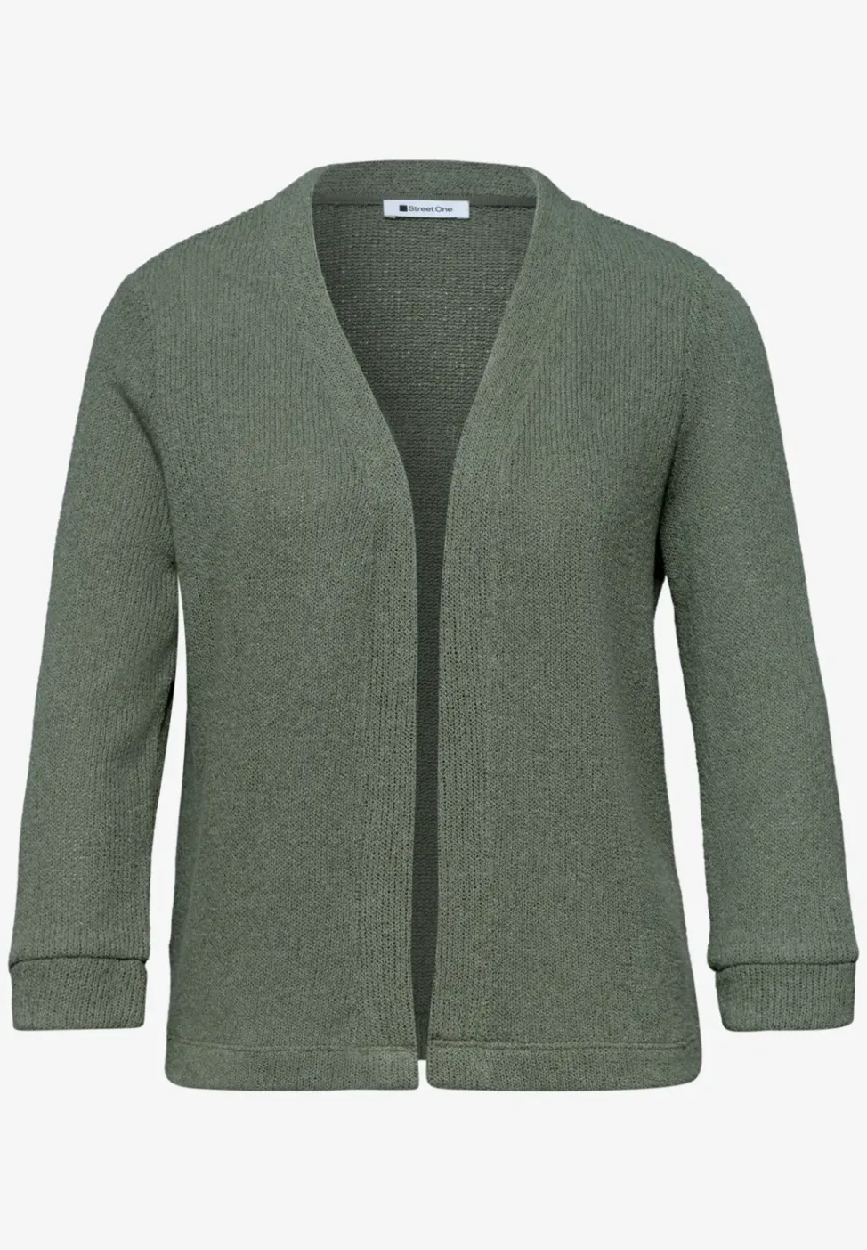 Veste à manches longues en look tricot