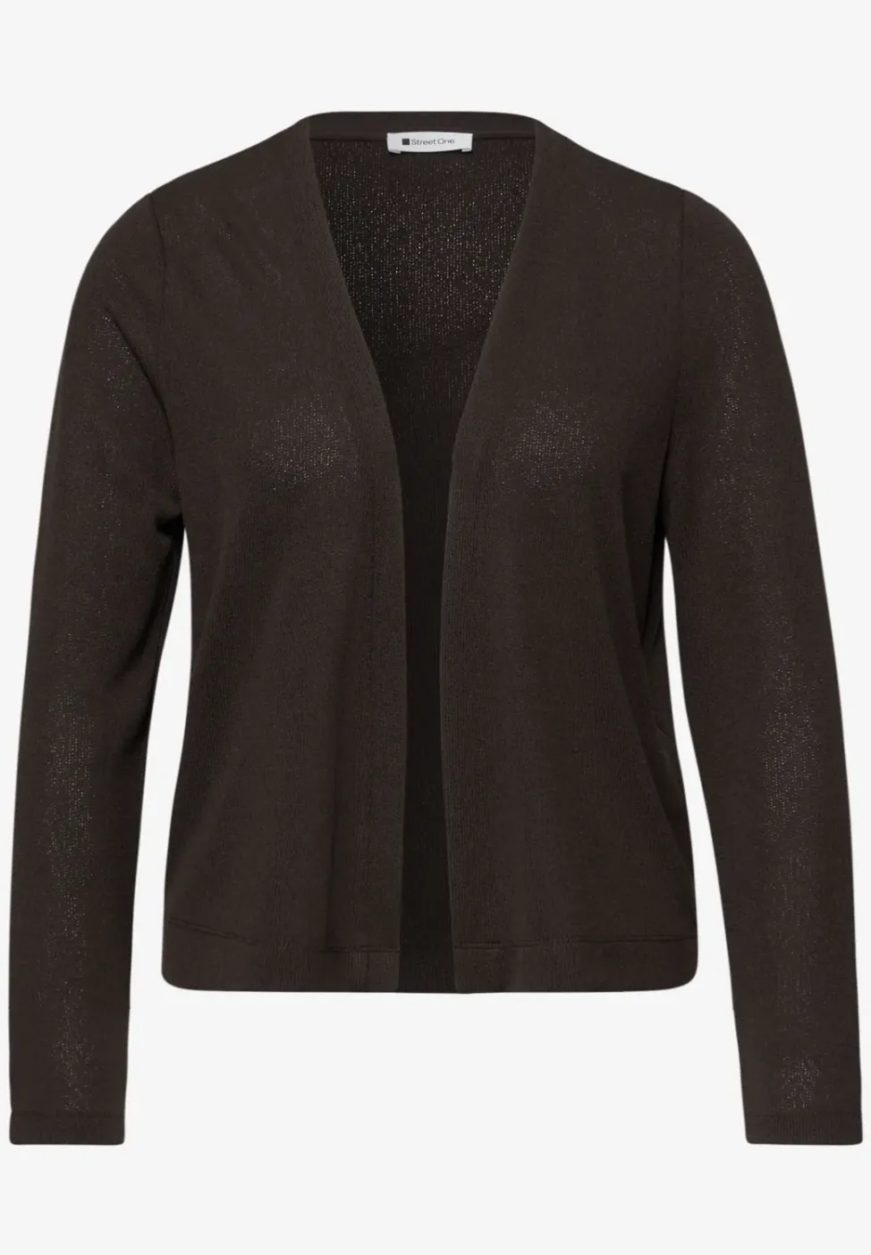 Veste à manches longues en look tricot