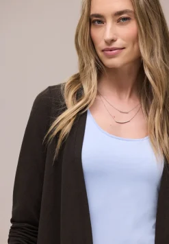 Veste à manches longues en look tricot