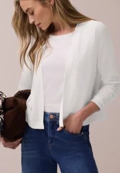 Veste à manches longues en look tricot